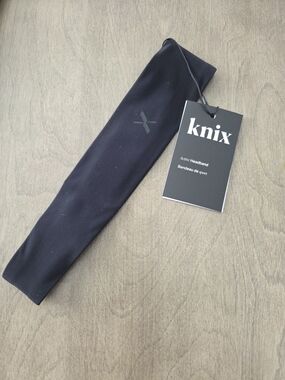 knix Black Performance Headband